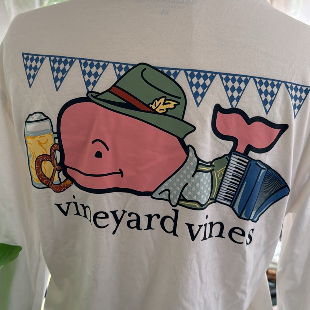 Men’s Vineyard Vines Long Sleeve Oktoberfest Fest Shirt